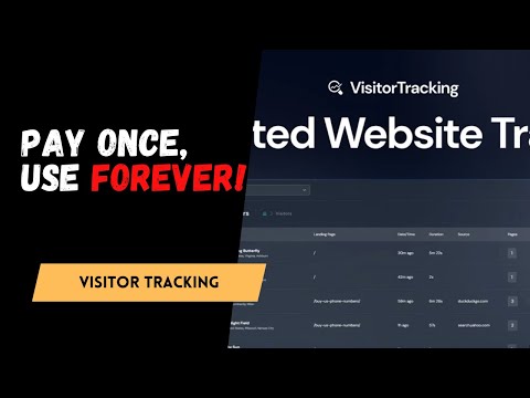 Visitor Tracking: See Who’s Visiting Your Site & Turn Clicks into Clients 👀📈 | AppSumo Deal
