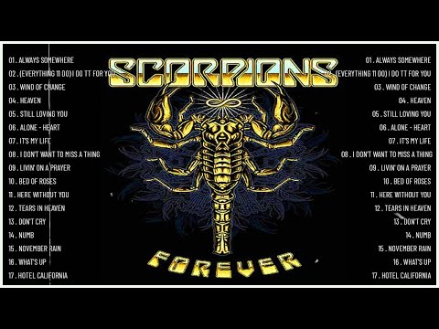 Scorpions Greatest Hits - Best Rock Songs of All Time