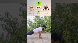 Pushup Variations For INSANE Chest & Tricep Gains 💪🔥 #ytindia #ytshorts #shorts #viral #motivation