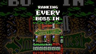 Ranking Every Simon’s Quest Boss #castlevania #simonsquest #castlevania2 #bossfight #ranking