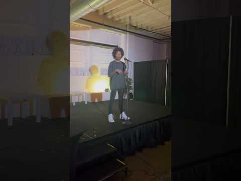 Me performing "Snooze" (The Poetry Party Live Presents: Open Mic 🖤🎙️