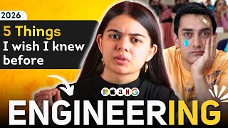 5 Things you should know before Engineering | 2026-2027