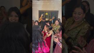 Sangeet function me Aunty k sath lgaya thumka🥰 #youtubeshorts #wedding #dance #shorts #shortvideo