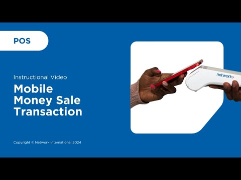 How to process a Mobile Money Sale on Network POS