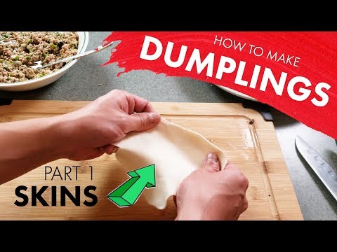 How to Make Dumplings (Mandu) - Part 1 - Skin Problems | Johnny Row Cooks