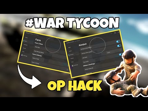 *NEW* War Tycoon Script Auto Farm + Hitbox OP!