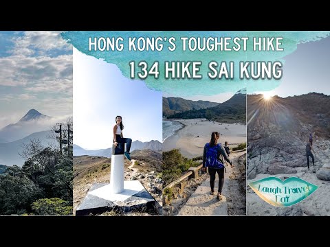 134 hike 一尖三咀過四灣: the toughest hike in Hong Kong!