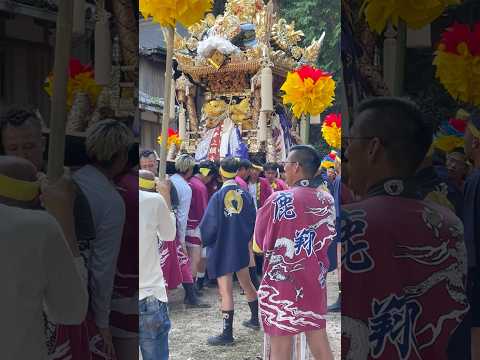 2024 春日神社 伊津と岩見練り合い ちょうさ #1