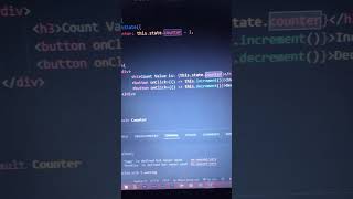 Finally decided to learn reactJS #coding #html #htmlcsscourse #css #react #software #code