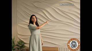 Luxury CNC Wall Panel Design | Modern Dining Room Feature Wall VIDEO 332