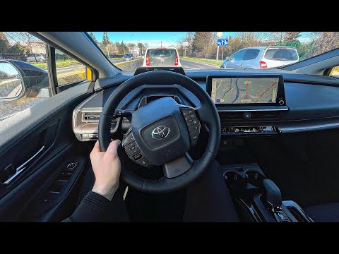 2024 Toyota Prius V [2.0 Hybrid Dynamic Force 223 HP] | Test Drive #171  POV Driver. TV