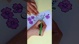 Project design❤❤❤#walnutshorts #a4sheetdesign #frontpagedesignforassignment #flowersborderdesign