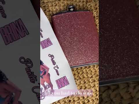 Two-step Custom Birthday Flask under $10 #customcup  #shein #libra #birthday