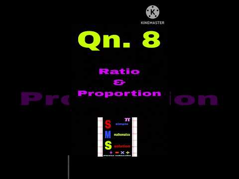 Ratio and Proportion #solution
