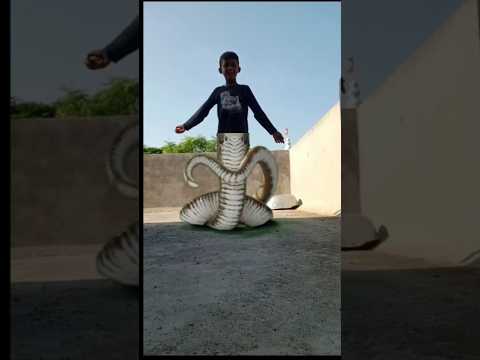 ichadhari nag vs bichu shaitan #naagin7 #snake #shorts @Handbasket-tv