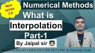 Numerical Methods || Concept of Interpolation