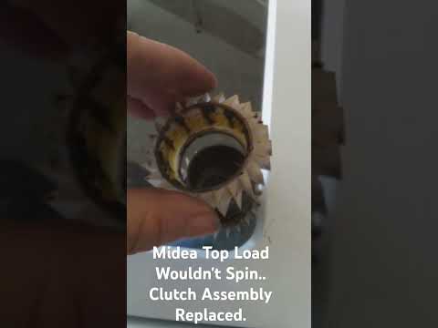Midea won't spin. Everything else worked, except spin cycle. #diy