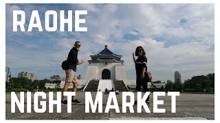 Eating TAIWANESE CUISINE + RAOHE NIGHT MARKET food | Taipei, Taiwan