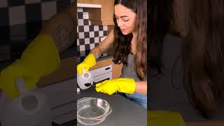 Is vinegar the secret ingredient for cleaning a microwave? #CleaningHacks #KitchenTips #Shorts