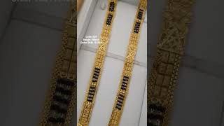 Forming Manglsutra...⭐code-255 H-38inch order-9881114554 #gold #onegramgoldjewellers  #jewellery