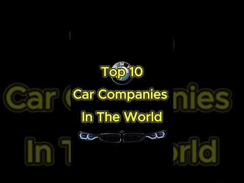 2025  Top 10 biggest Car Brands In The World  #top10facts #top10videos #luxurycars