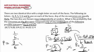 GATE Electrical Engineering General Aptitude PYQs Part 1