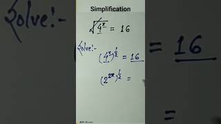 Simplification 🔥💯#simplificationtrick #mathsshort #mathstrick #mathstheseries