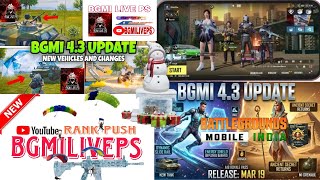 BGMI How to rank push the  new season 4.3 | BGMi Live | tips and trick top10 @bgmiliveps BGMILIVEPS