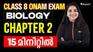 CLASS 8 BIOLOGY Chapter 2 In 15 Minutes | Eduport class 8