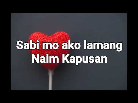 Sabi mo ako lamang _ nyt Lumenda