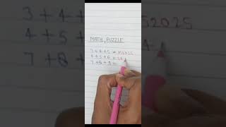 Math Puzzle 🤔🙄😱 #mathpuzzle #trickymath #shortvideo #shorts #video