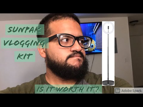 Sunpak Self Storage Vlogging Kit | Affordable YouTube Setup