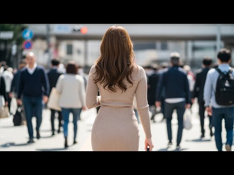 後ろ姿美人 | 駅前で光輝く美人ナース #美人 #後ろ姿 #後ろ姿美女