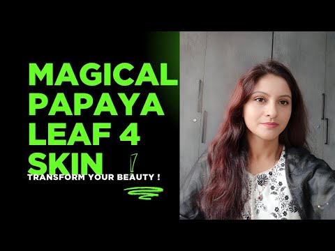 Stop Wasting Money - This Papaya Leaf Face Pack Will Transform Your Skin!