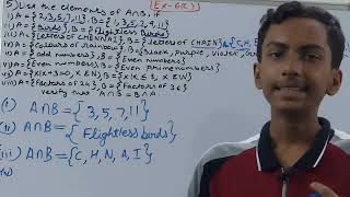 Q5 Ex 6C Sets | ICSE Math Class 8 | S.Chand Solutions | OP Malhotra |
