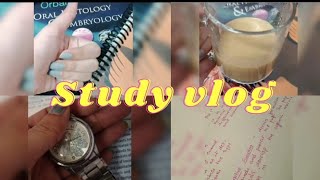 Med student study vlog