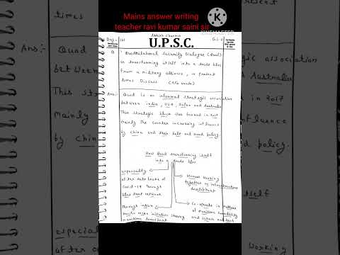 GS 2 answer writing upsc @Missionसफलता teacher