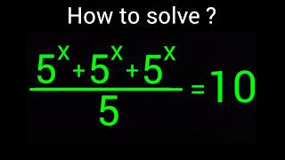 A Nice Exponents Problem