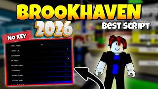 BEST Brookhaven RP Script 2026 |  NO KEY Auto Farm Troll Unlock All OP GUI Free! 💰🚀