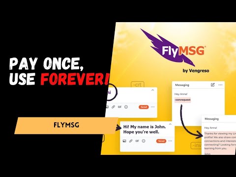 FlyMSG: Auto-Type Messages & Save Time on Repetitive Replies ✍️💨 | AppSumo Deal