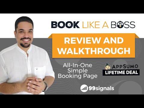Book Like A Boss Review & Walkthrough [AppSumo Lifetime Deal + Black Friday Special Offer]