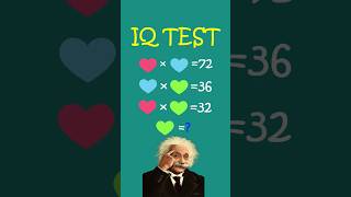 Math IQ test with answers