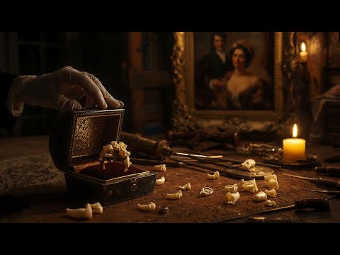 Wedding Ring Made From Teeth Of 12 Previous Lovers
