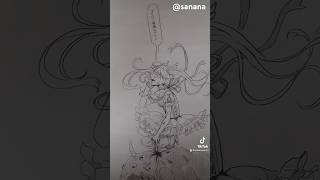 TikTokで100万回再生された動画   #魔法少女 #イラスト #maretu  #ダーリン