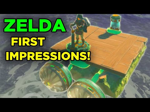 I Love Building Cars, Boats & More in Zelda Tears of the Kingdom!