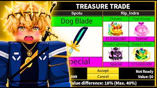 I Got Insane Trades In Admin Abuse In Blox Fruits but This Happened 😭 #bloxfruits #roblox