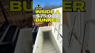 INSIDE A $75,000 BUNKER #saferoom #survivalgear #bombshelter #doomsday #undergroundbunker #prepper