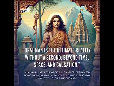 Adi Shankaracharya's Wisdom on Brahman