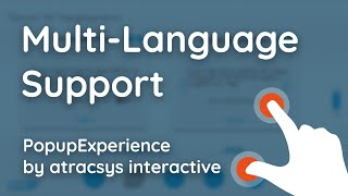 Multi-Language Support - #PopupExperience by Immensive