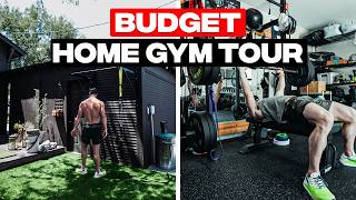 I built a budget home gym in my backyard